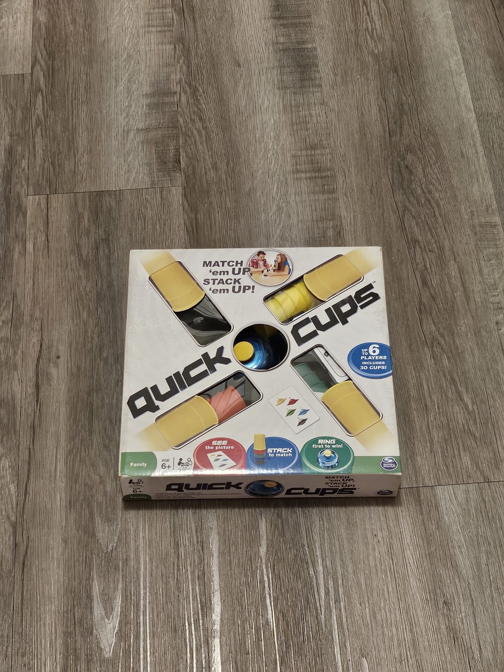 Quick Cups Matching Game - Colorful Stacking Cups